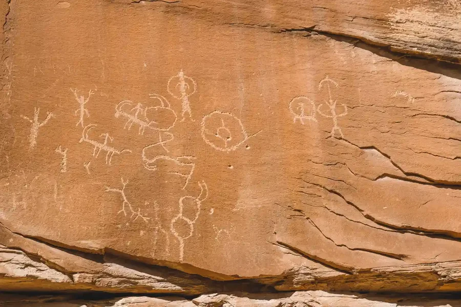 Bluff - Sand Island Petroglyph Panel