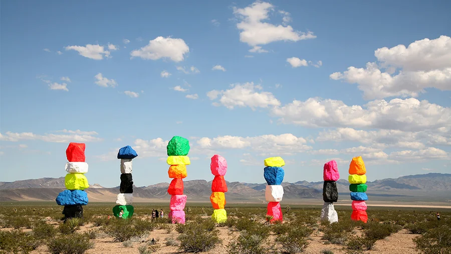 Las Vegas - Seven Magic Mountains
